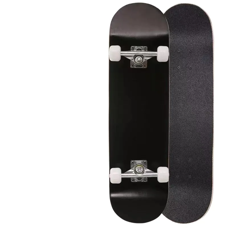 High quality 7 Layers Maple Wood Deck Pro Skateboards Long board Skate Boards  for  Beginners