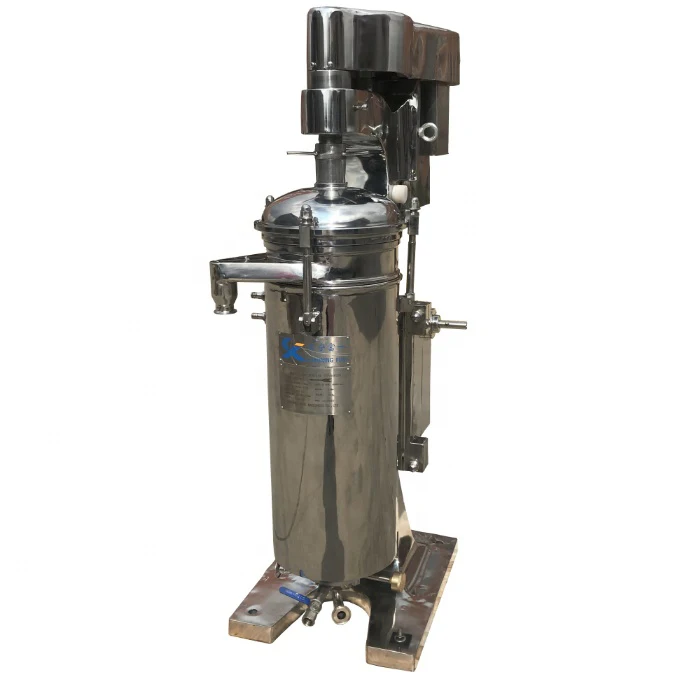 Low price tubular centrifuge to separate spirulina algea