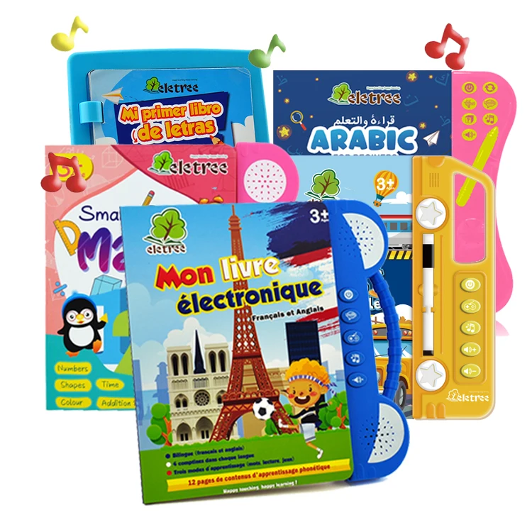 2023 Toddler Personalized  The First French English Learning E-Book Electronic Book To Learn Language
