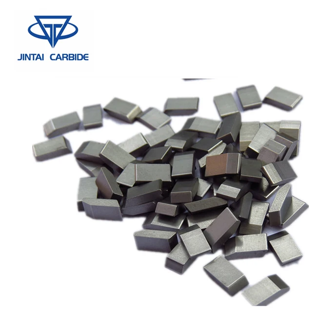 K10 Customized tungsten carbide tipped cutting teeth, YG6 sawing tip circular saw blade bit