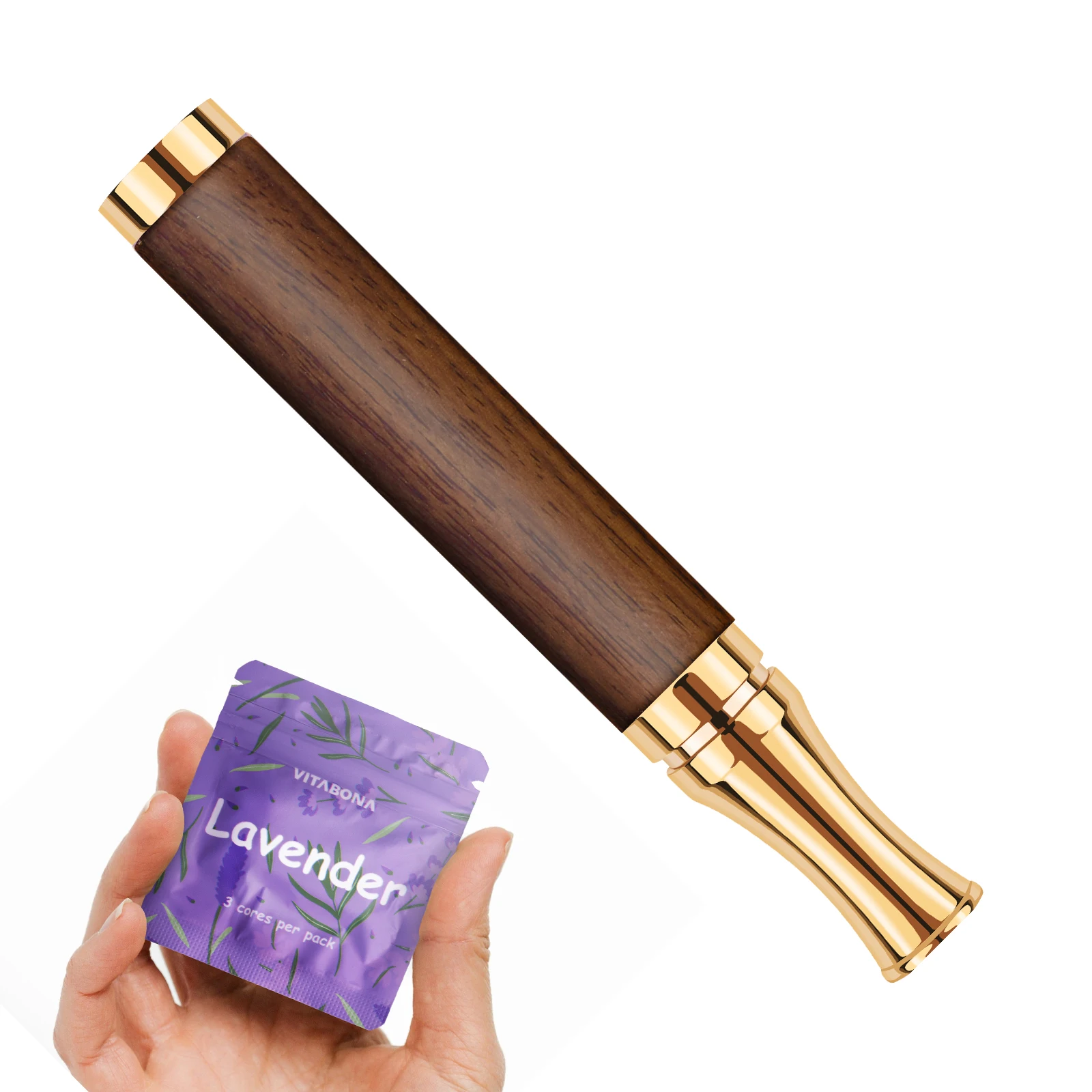 Natural Anxiety Relief  Plant Therapy Menthol Immediate Anxiety Relief Festival Camping Essential Oil Nose Diffuser For Adults