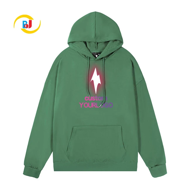 manufacturer custom high quality unisex hoodies 100% cotton reverse side looped fabric hoodies