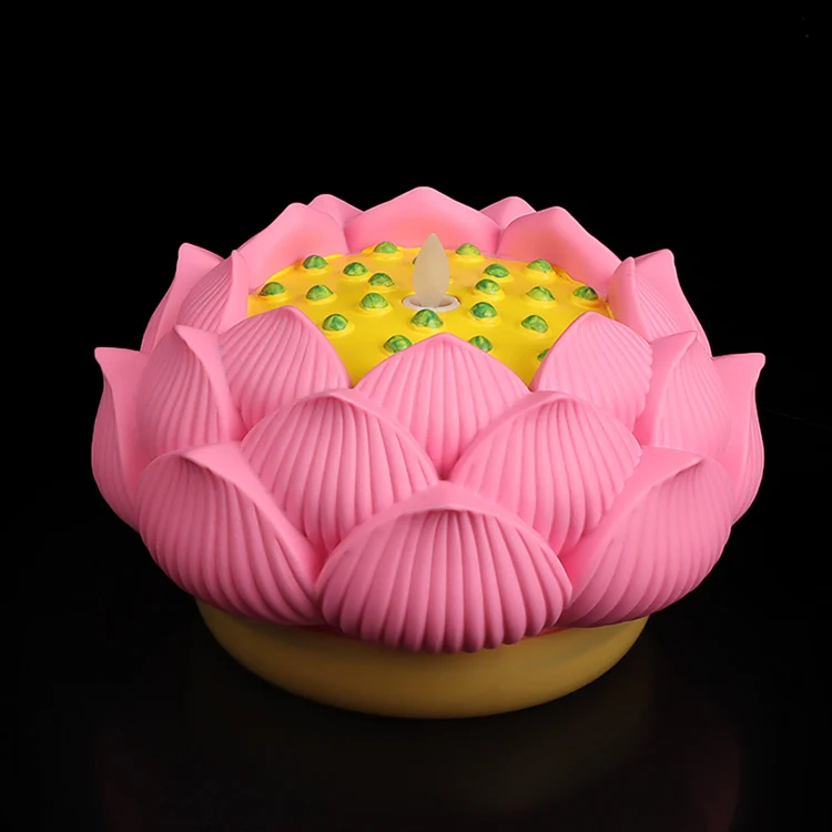 Свечи в форме лотоса