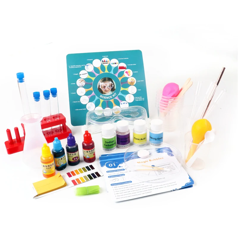 
LFDIY6051 2021 Montesorri Educational Smart Toys School Experiment Kit Science Lab Kit For School Kids 