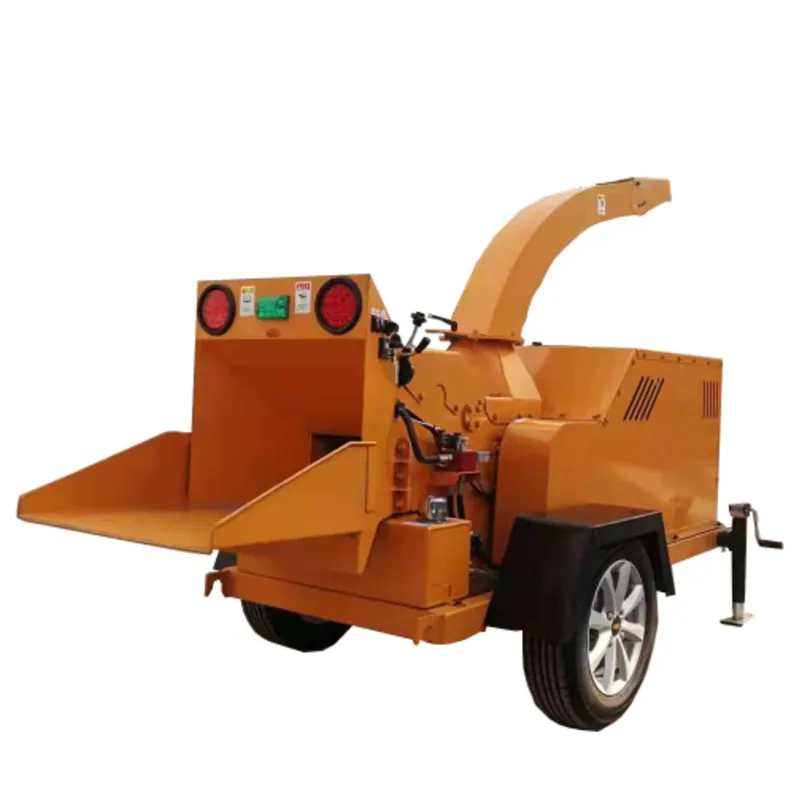 Forestry crusher wood chipper branch crushing machine for sale