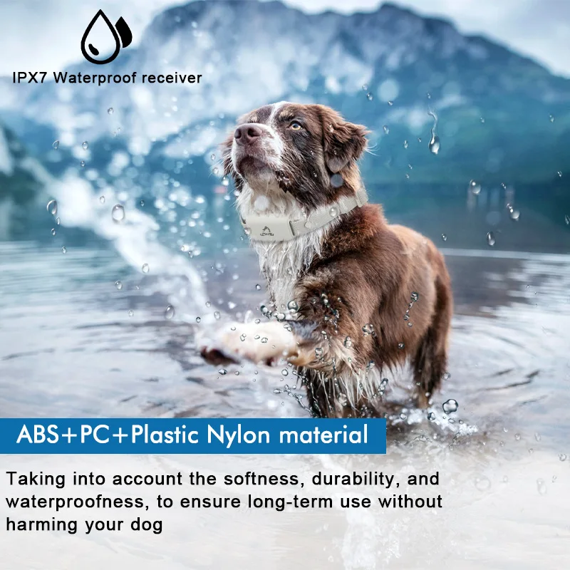 Wholesale Rechargeable Pet Training Tools Anti-bark Dog Collar No Harm Dog Training Collar