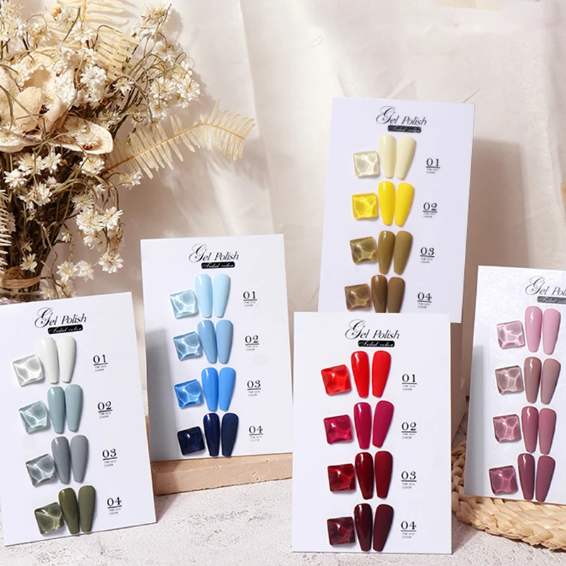 FN Professional Nail Art Manicure Gel Polish Kit 19 Series Soak Off Uv Nail Gel Polish Kit