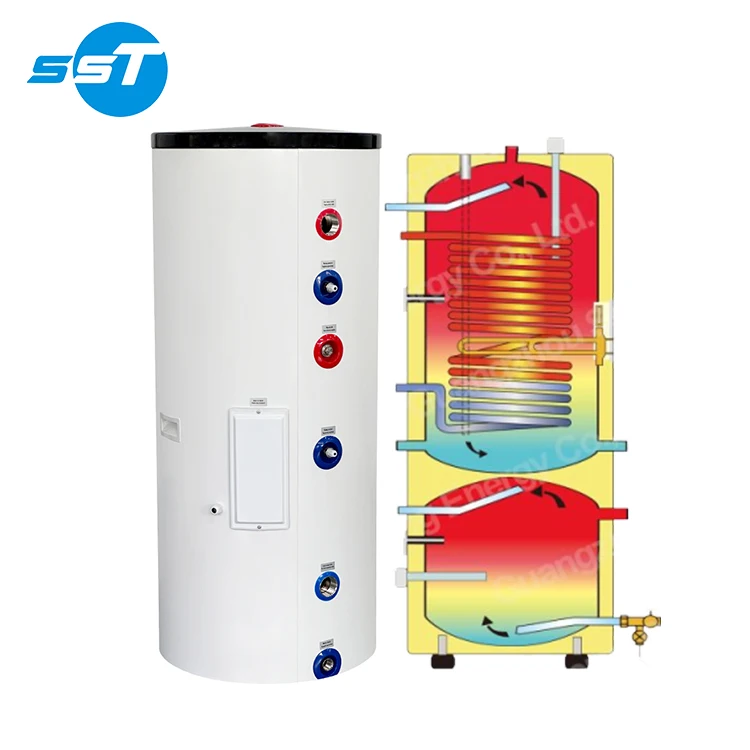 Professional manufacturer gas water heater boiler 800L heat pump gas boiler water heater for house