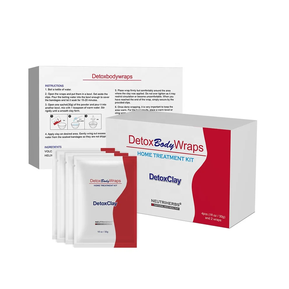 High quality slimming belt Neutriherbs Complete Body Wrap Kit weight loss patch with fat reducing cream