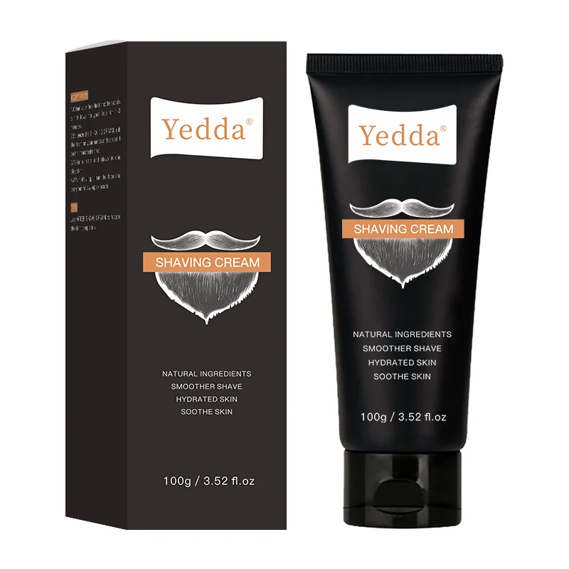 For men Barber shop beard care shave gel cream custom mens shaving cream private label