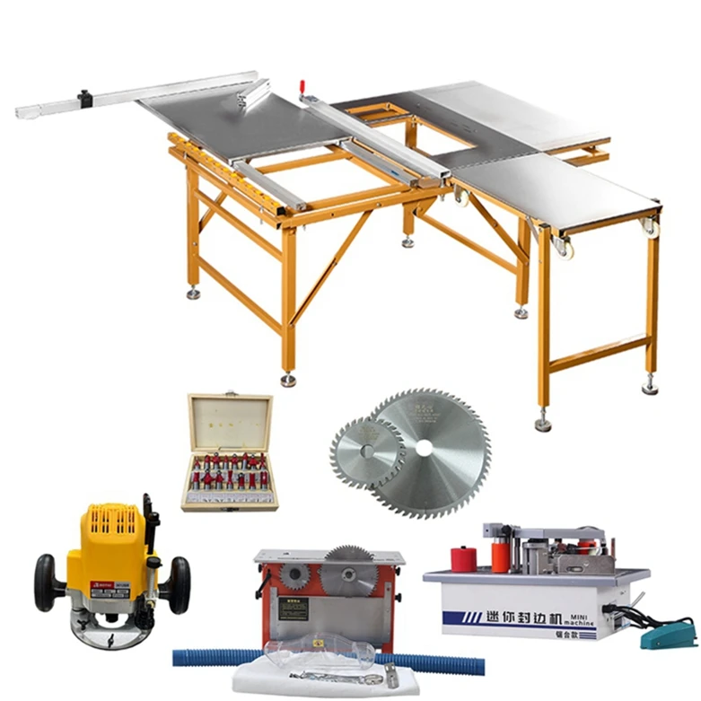 Hot selling in Africa cheap price sliding table saw cutting machine for Wholesale Multifunctional Wood Saw Machines