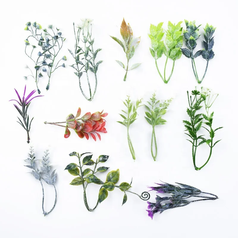 DIY artificial flower and plants for home and wedding decoration