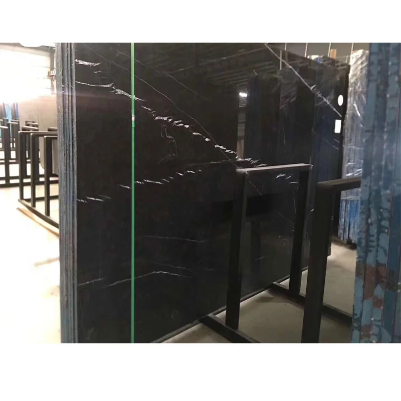 Китай, мраморная плитка Nero Marquina для пола и стен, мраморная плитка для пола, мраморная плитка для ванной комнаты и настенной плитки