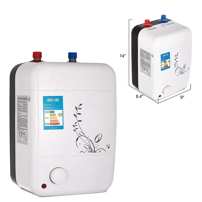 Instant Water Heater 220V 1500W Portable Electric Heaters for Bathroom Hot Water Shower and Home Kitchen Heating