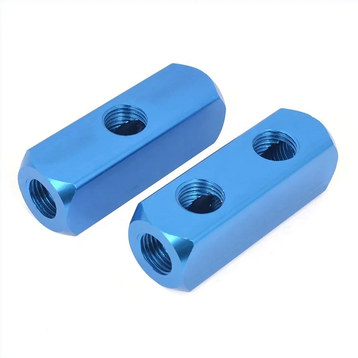 Pneumatic expert air manifold distributor, quick connector hose multi-tube aluminum block separator customization