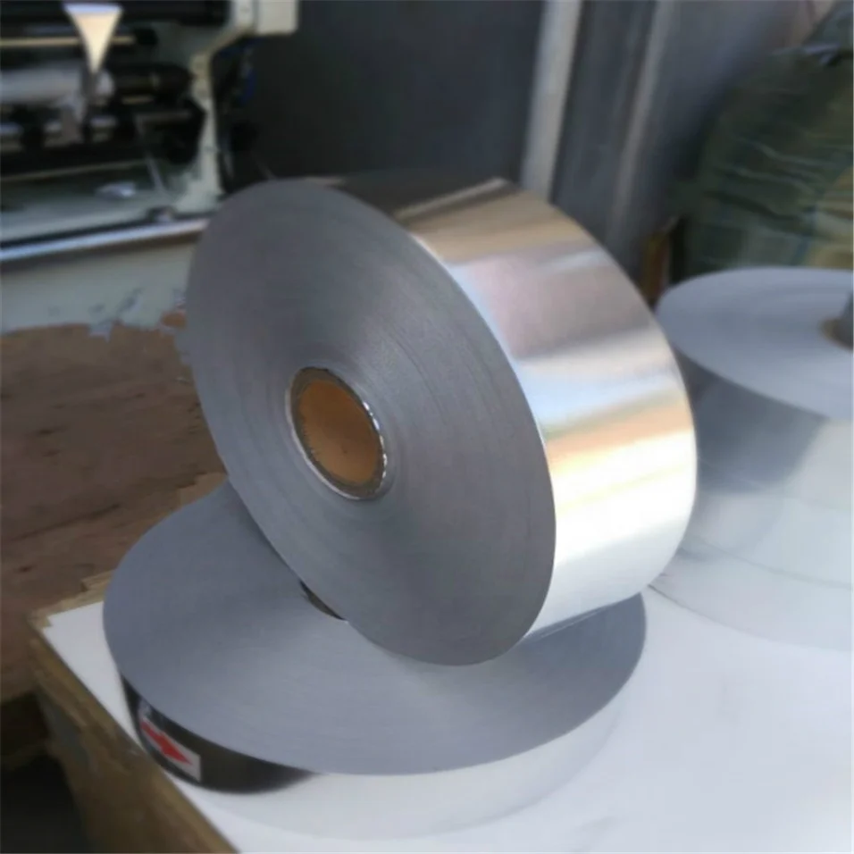 Silver aluminum  foil  paper  used  for  cigarettes  package box