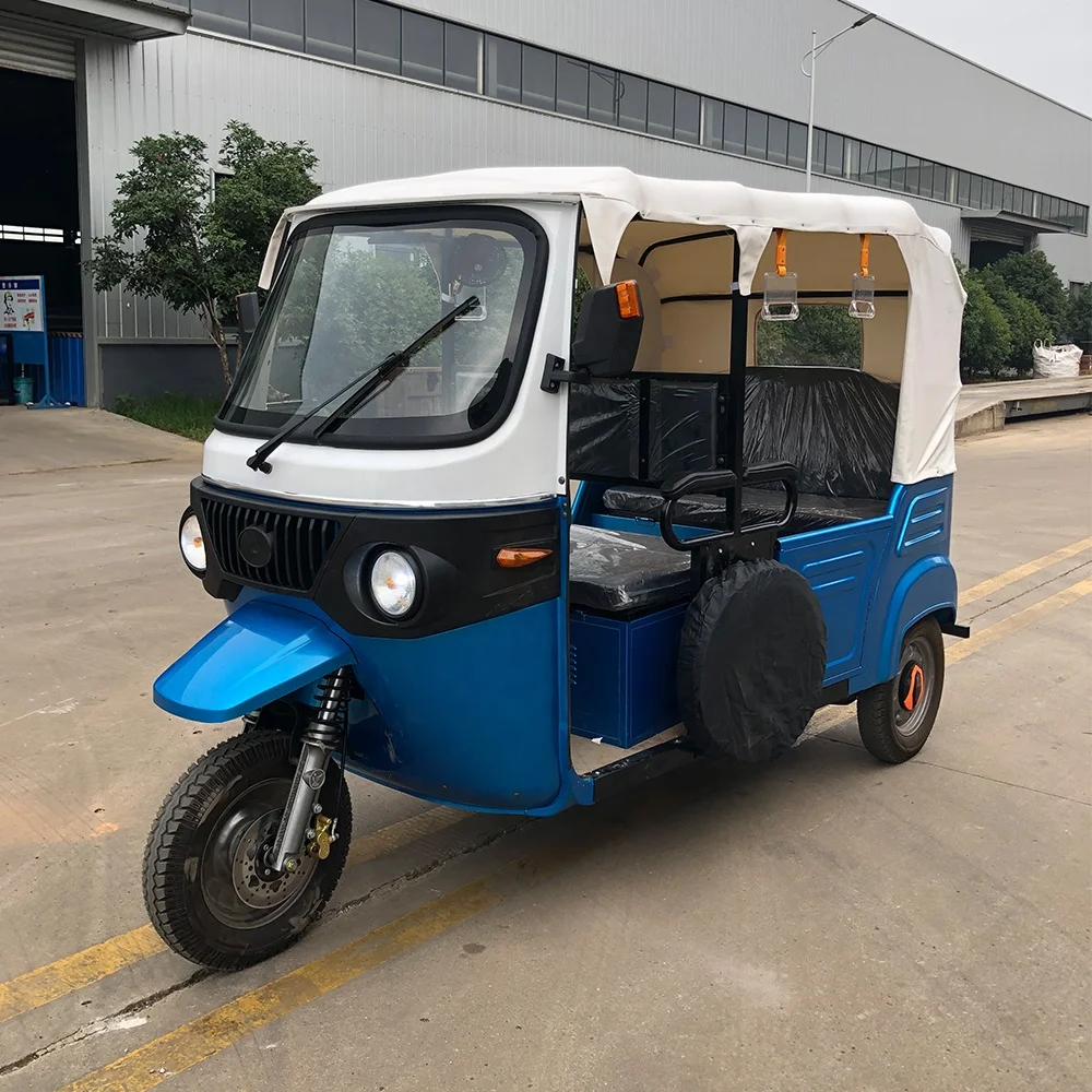 Hot Sale tuk tuk Electric tricycle suitable for passenger transportation with rain curtain electric rickshaw electric scooter