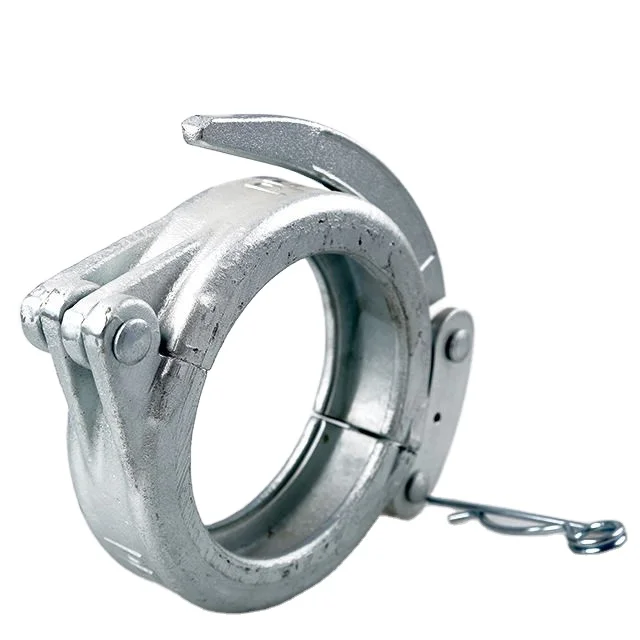Galvanized DN125mm 5.5 Inch Concrete Pumping Hose Snap Clamp Couplings