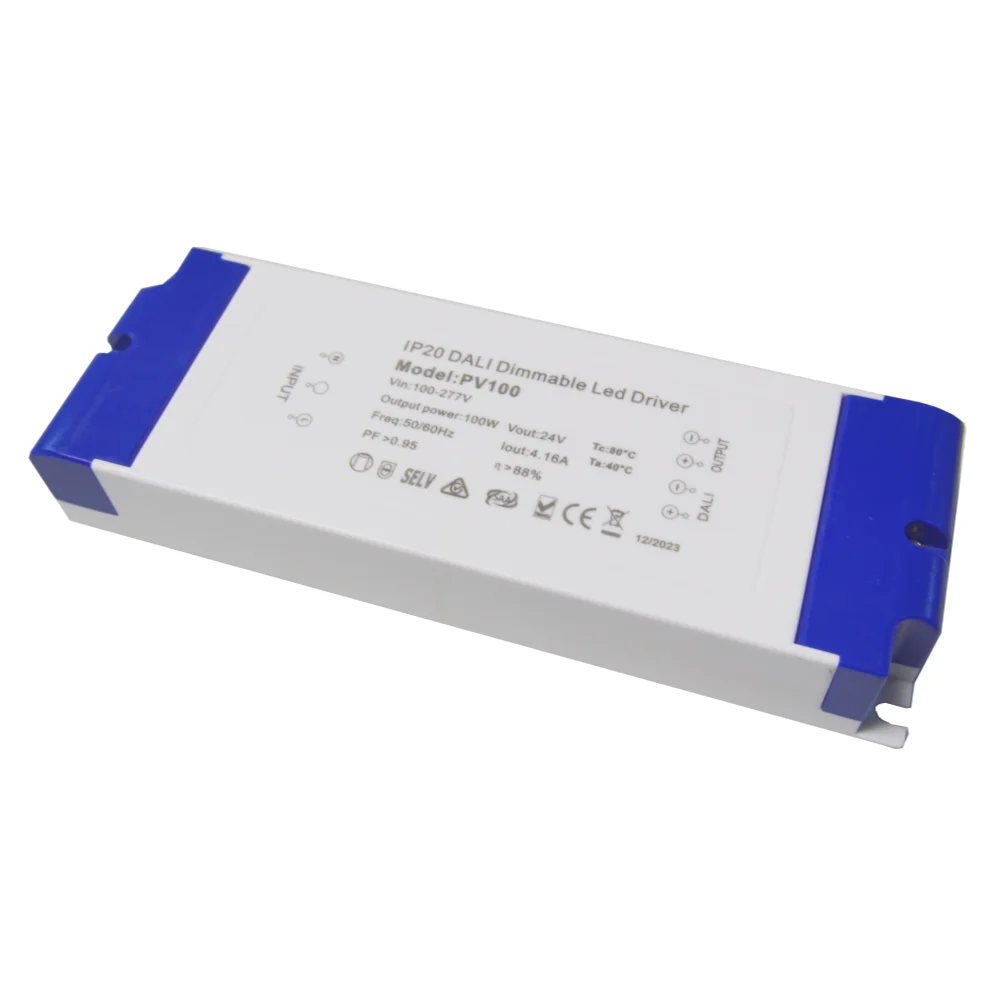 15W dali dimmable constant voltage led driver more 20W 30W 60W 80W 100W dali dimmable constant voltage led driver