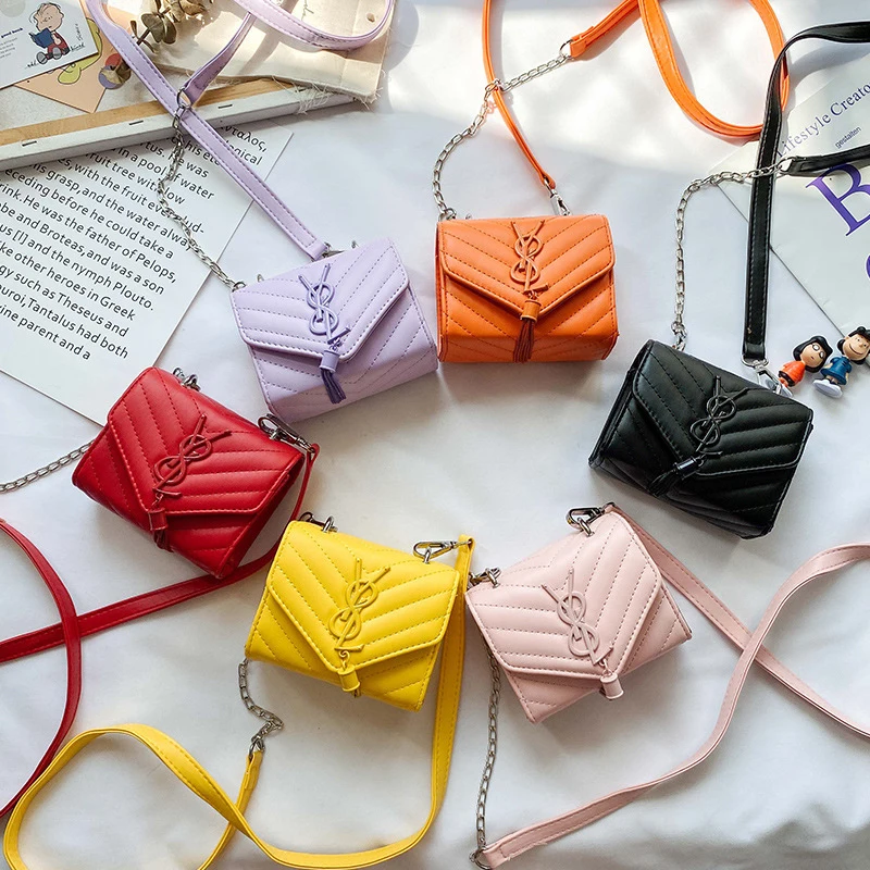 
2021 Kids Bags Cute Handbag Mini PU Y8L Designer Little Girl Purses Kids Handbags 