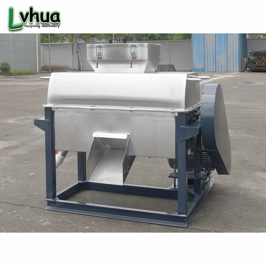 Lvhua Plastic Washing Recycling Machine For Plastic Waste PET Bottle PP PE Crushed Flakes Recycling Machine Price