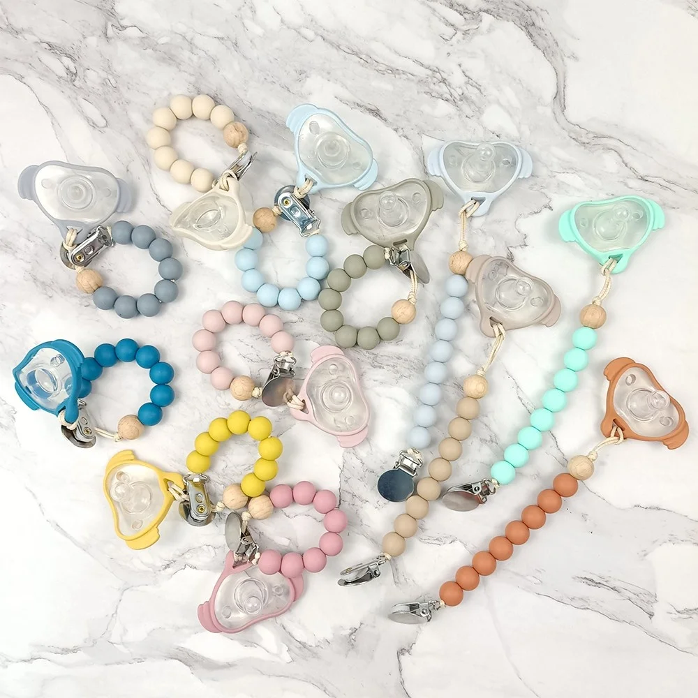 Оптовая продажа Лидер продаж милая силиконовая детская соска в форме слона без BPA