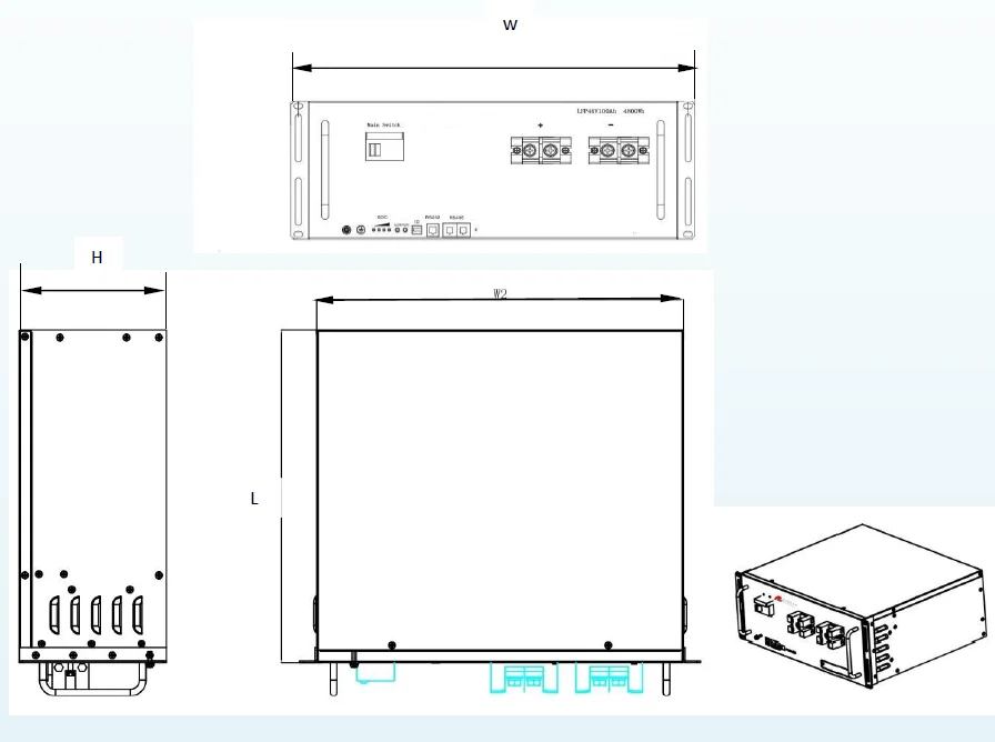  Manufacture Wholesale Telecommunication Power Storage 48v 51.2v 100ah Lifepo4 Li-ion Lithium Ion Battery Solar