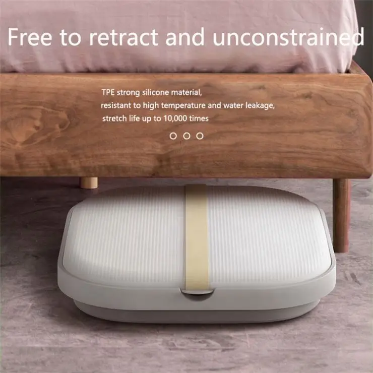 JAMOOZ  portable EMS Foot Massager Low Frequency Foot Spa Massager For Relax Muscles For Home Office Travel health