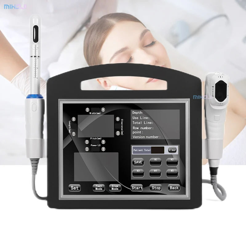 4d High Intensity Focused Ultrasound Facial Skin Rejuvenation 7D HIFU Machine 4d Hifu Small Face Lifting Hifu