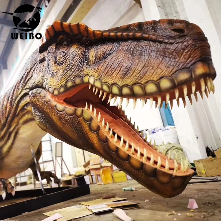 Made in Zigong animatronic walking dinosaur