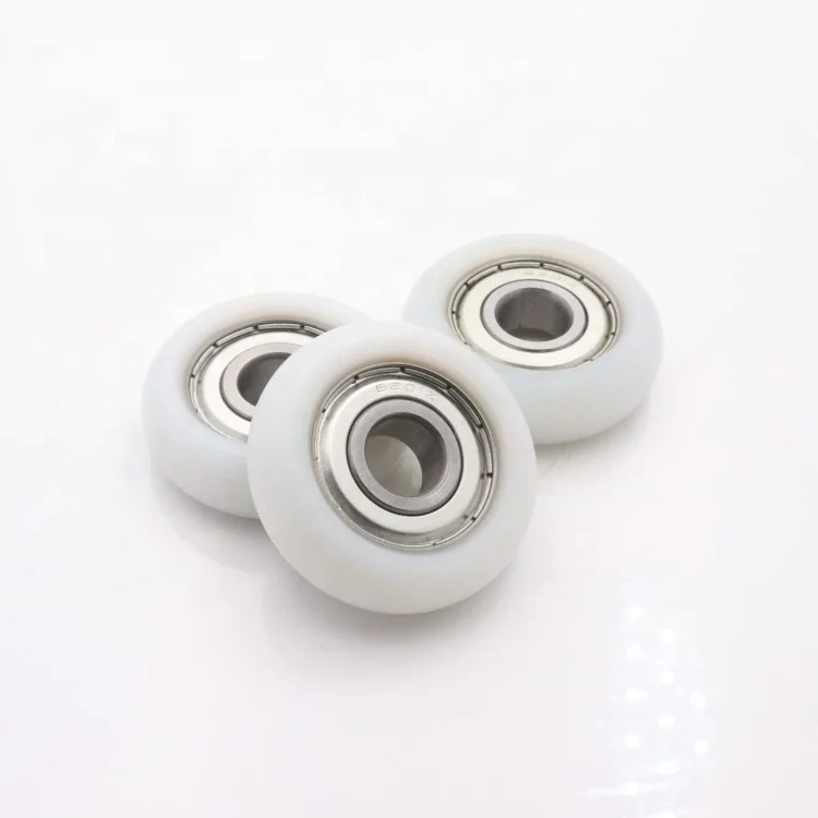 Custom 12-45-14MM 6201 bearing nylon sliding door wheels sliding window roller