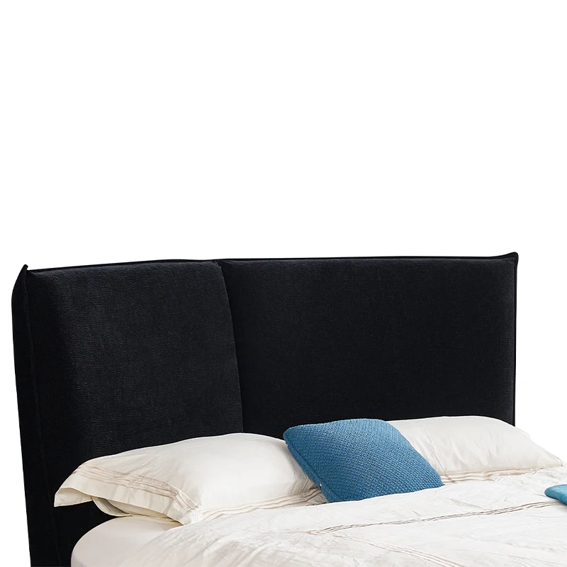 Modern Luxury Bed King Size Fabric Latest Design Soft Bed Home Hotel Bedroom Decor round Bed