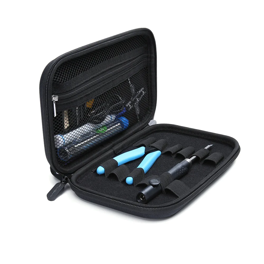 iFlight Unisex Tool Storage Bag Metal Handbag with FPV Soldering Iron Kit Wrench Pen Tin Wire Tweezers Cutting Pliers
