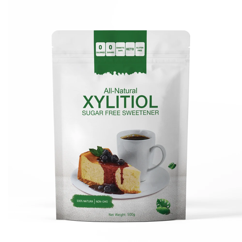 High Quality Food Grade Organic Xylitol No After Taste and Keto Friendly Xylitol Sweetener