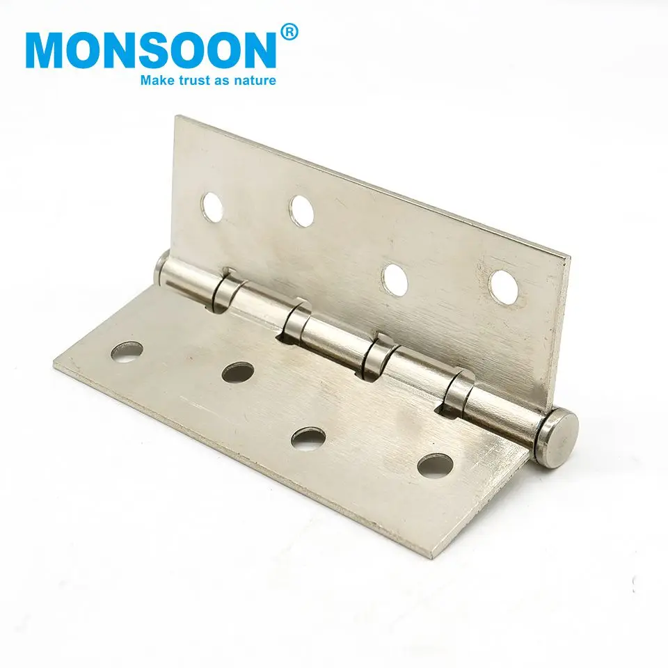 Heavy Duty Gate Corner flush Cabinet Stainless Steel Lash hinge invisible 180 degree hidden door hinges