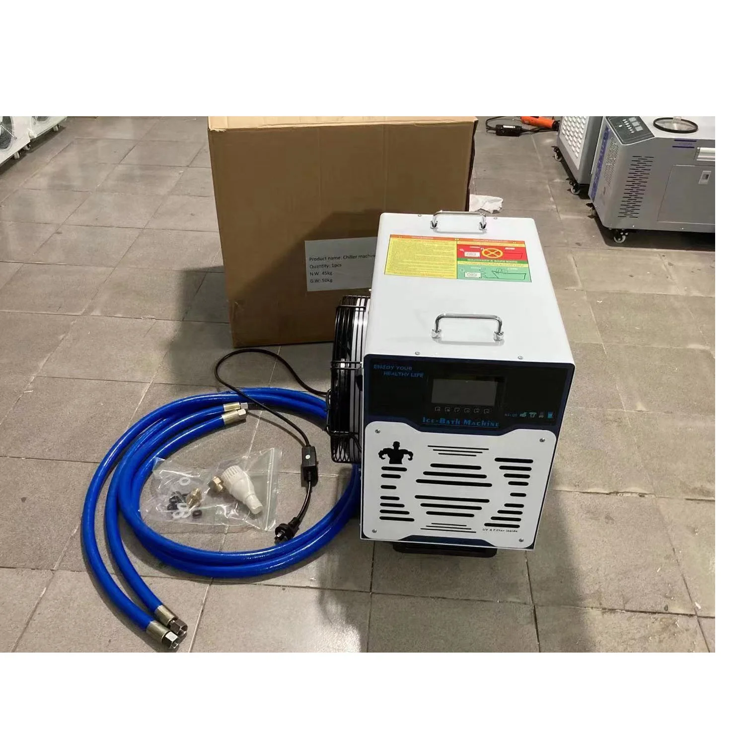 Rotational large recovery Ice bath therapy pool