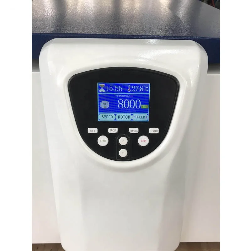 Floor Stand High Low Speed Large Volume Blood Cold Refrigerated Centrifuge Machine
