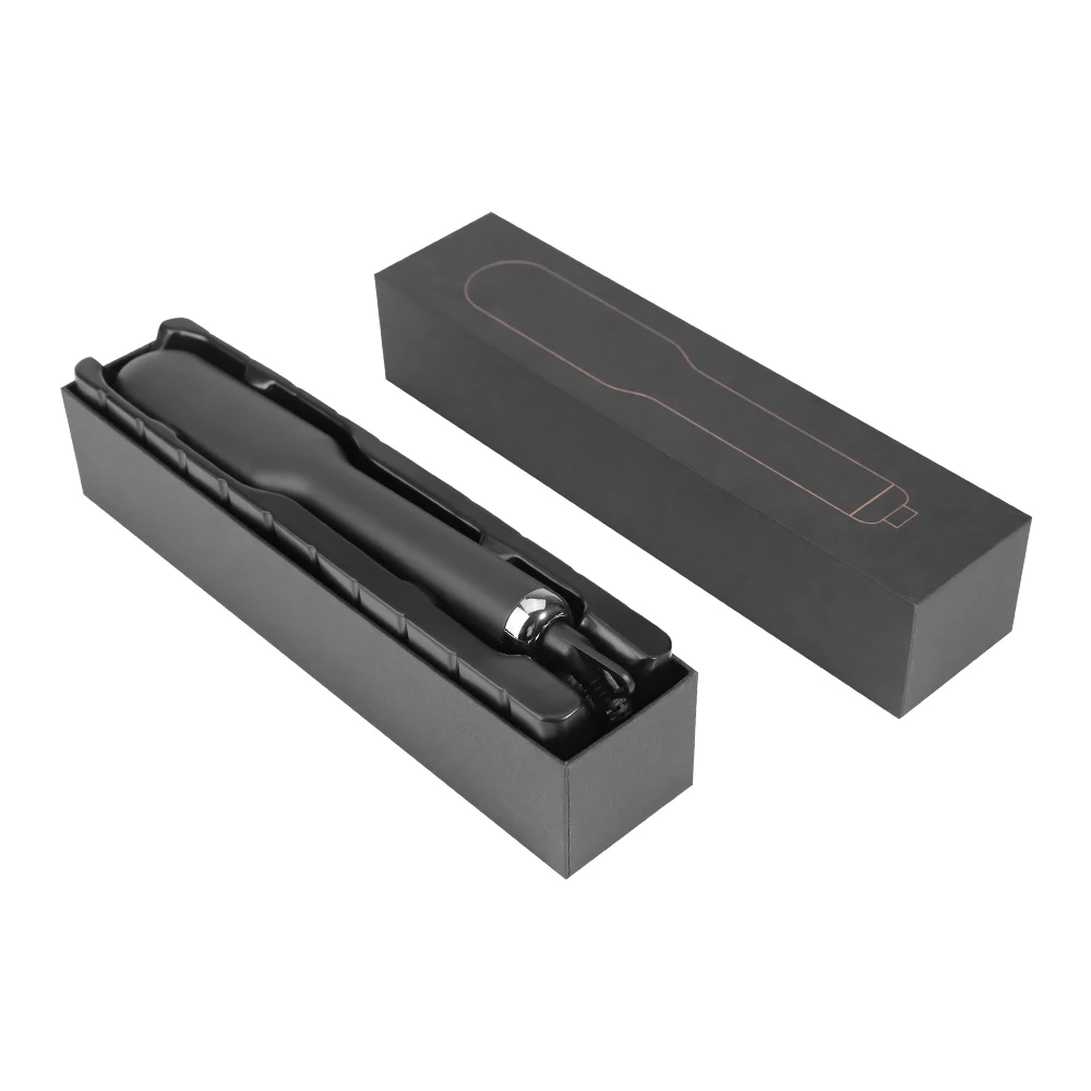 2023 negative ion ptc ceramic flat iron electric hot 2 in 1 hair straightener and curler brush comb