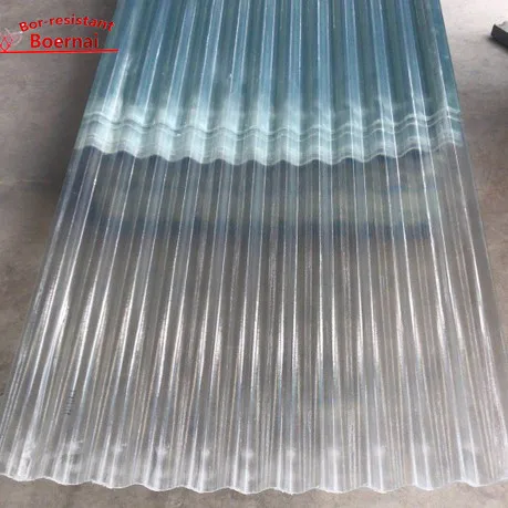 Langfang Bonai Customized transparent   Polycarbonate fiberglass panels flat sheets Roofing Shingles frp sheets for greenhouse
