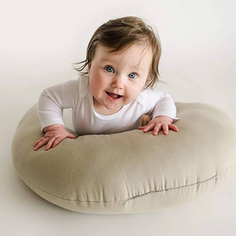 Multifunctional Organic Cotton Fiberfill Feeding Support Pillow newborn baby nursing pillows