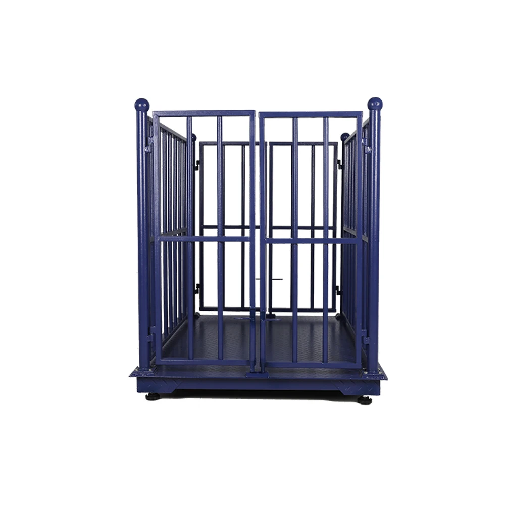 Electronic weighing animal cattle live stock scale with strong fences