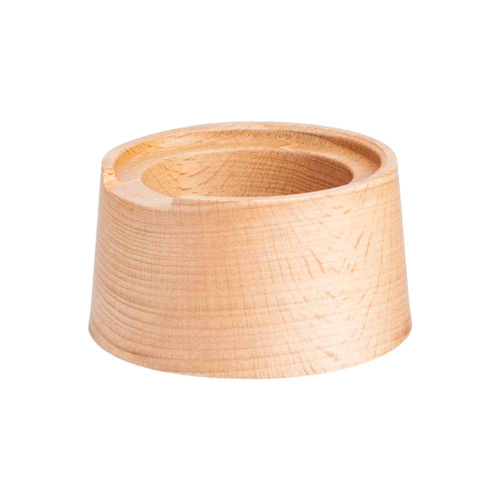 Vertuo Reusable Wooden Filling Base Coffee Tamper Holder Filter Stand Base Solid Wood Coffeeo Distributor Maker Tool Accessories