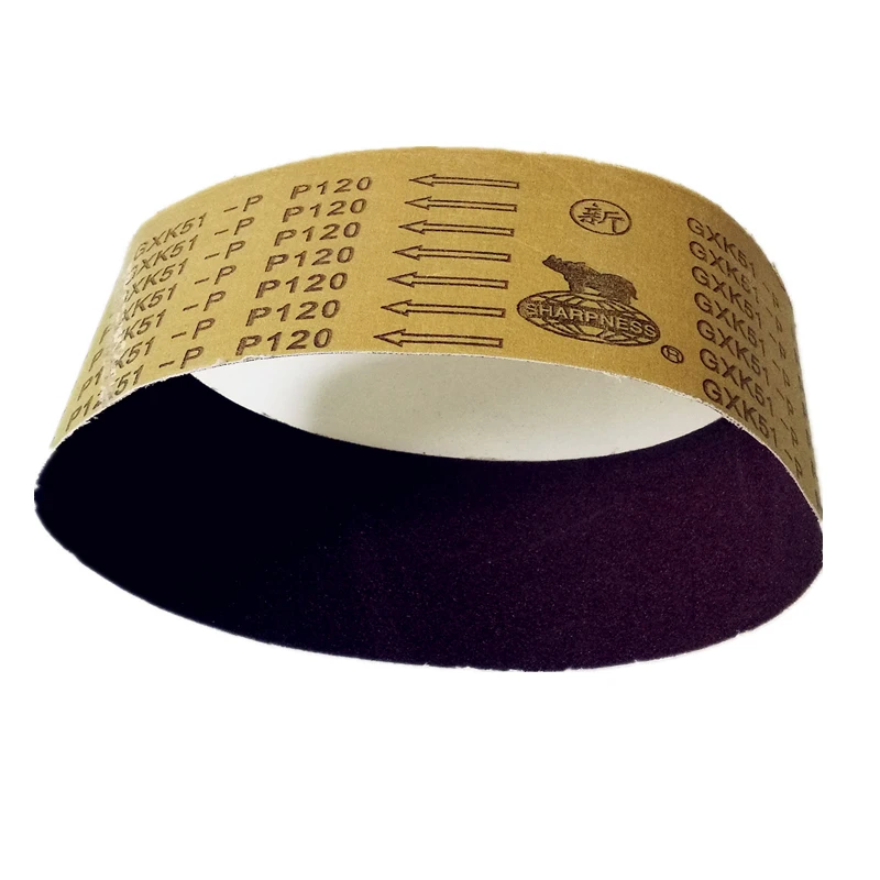 Hot sale aluminium oxide GXK51-P posit belt for Angle Grinder Usage 4*36inch 915*100mm  Wood and leather polishing sand belts