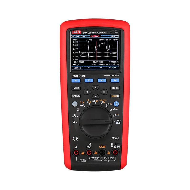 UT181A True RMS Datalogging Multimeter with trend capture nS conductance