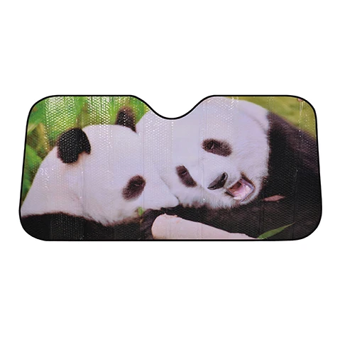 Пользовательский Портативный ПЭ пузырьковый автоматический автомобильный солнцезащитный козырек для лобового стекла