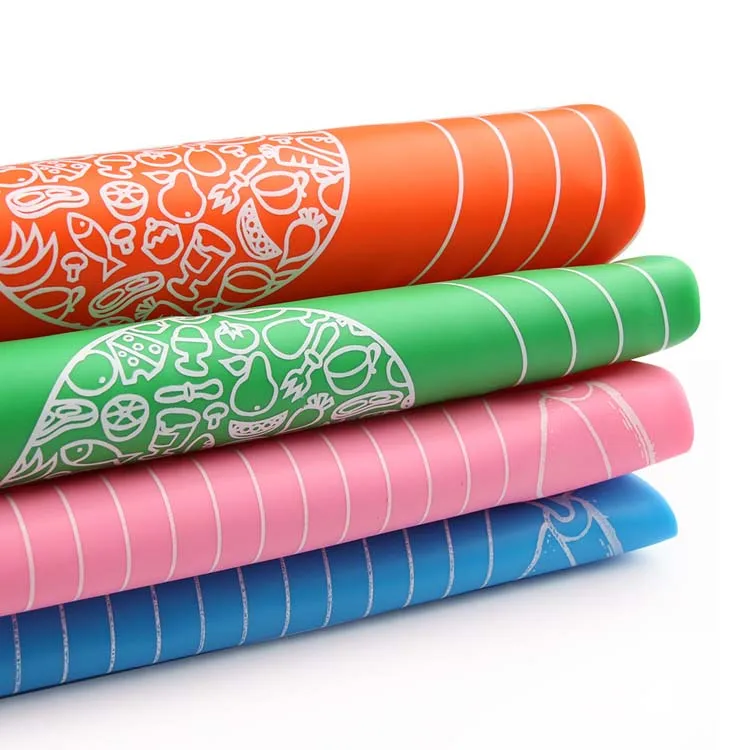 Silicone Pastry Mat Silicone Baking Silicone Dough Mat 40*50CM Non-slip Dough Rolling Kneading Mats