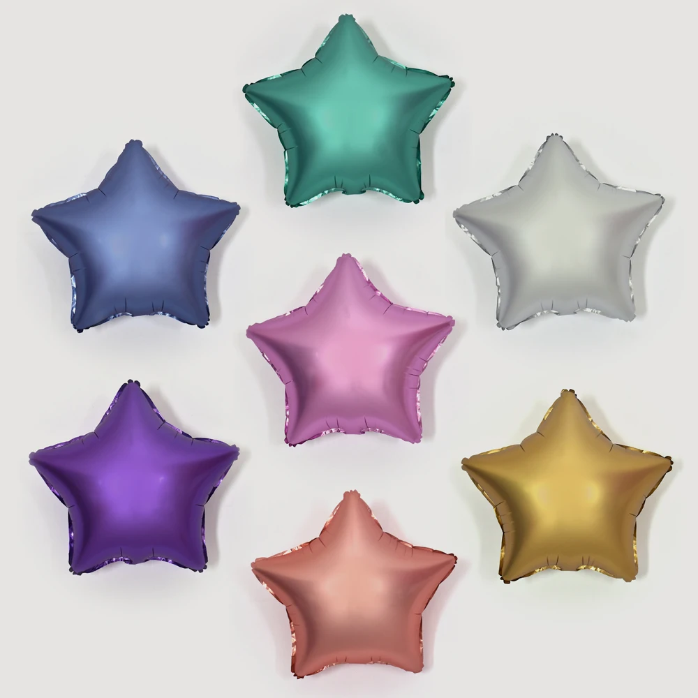 Wholesale Decorations For Events Party Supplies Star Shape Decor For Parties Mteallic Pastel Foil Balloons