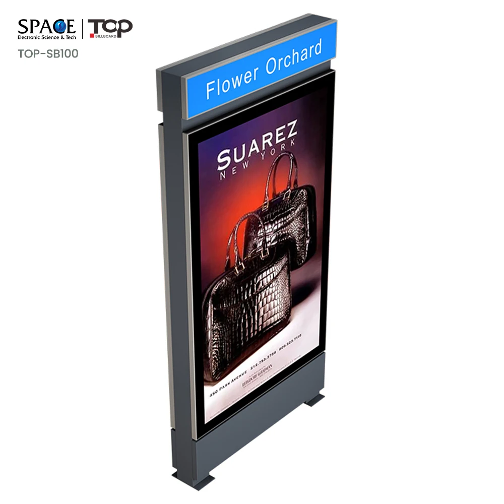 CE Outdoor Advertising LED Walking Billboard with Strength Structure