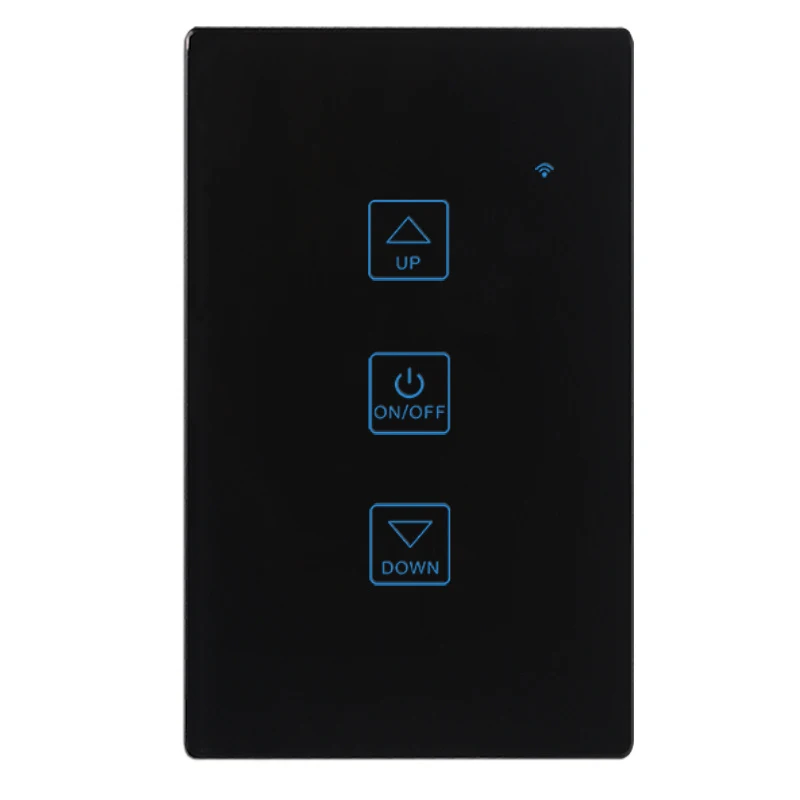 smart light dimmer switch 1 GANG 1 WAY Glass Panel touch switch dimmer wifi USA APP Voice Control touch wifi dimmable switch