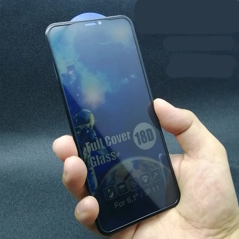 Silk Printing Full Glue 18D Tempered Glass Screen Protector 21D 18D Glass For iPhone 13,13Pro,13Pro Max for iPhone 12 Pro MAX,12
